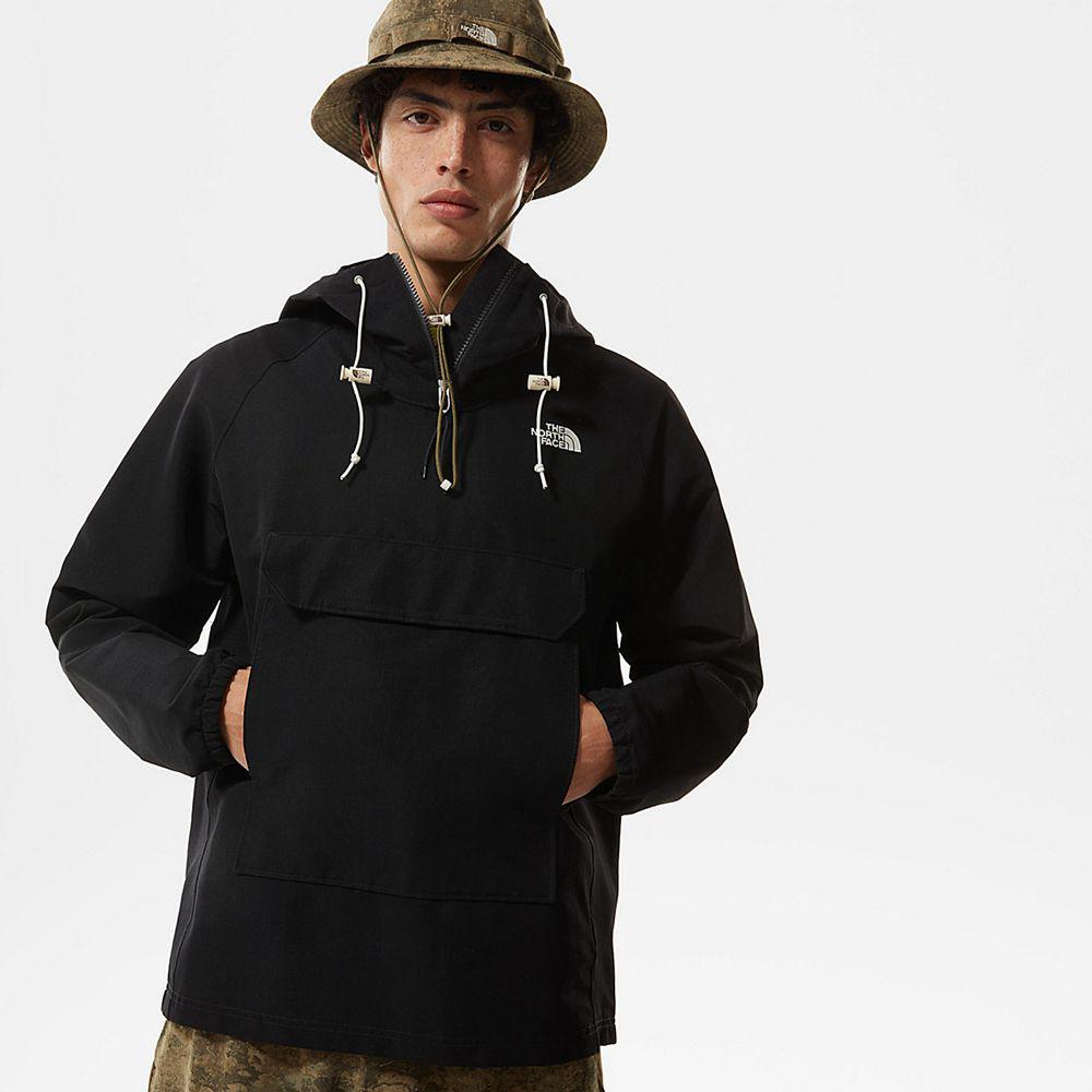 The North Face Class V Fanorak Ανδρικα Ελαφρύ Μπουφάν - Μαυρα (QMPC31462)